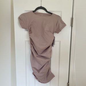 Maternity mini dress